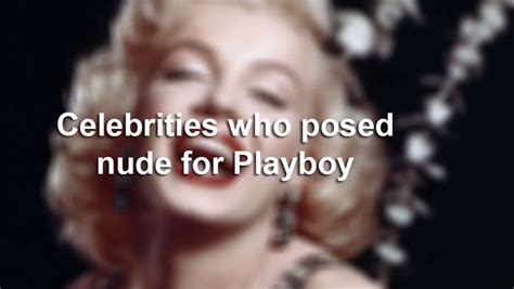 model nude pics|25 Celebrity Women Who Posed for Playboy: Photos